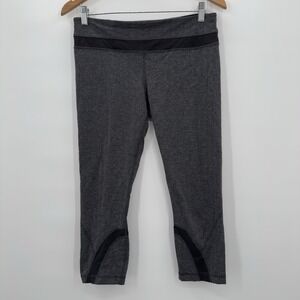 Lululemon Run Inspire Crop II All‎ Luxtreme Giant Herringbone Legging Size 10